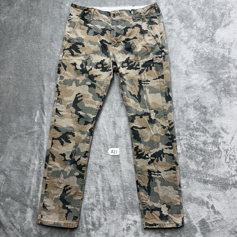Levi's White Tab Camo Chino Pants Men's 30x 30 Outdoors Hunting Utility